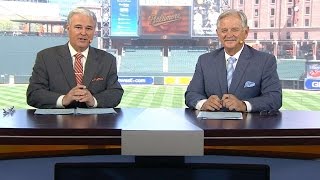 CWS@BAL: Broadcast sets stage for one-of-a-kind game