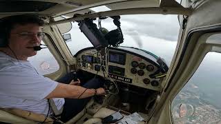 Rota Pau dos Ferros a Mossoró com Chuva refrescando a Aeronave e o piloto✈️👨‍⚕️