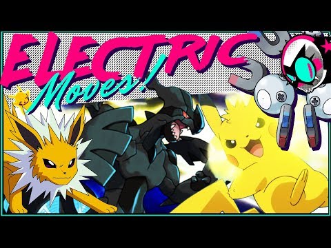 EVERY Electric Type Pokemon MOVE Explained! Gnoggin