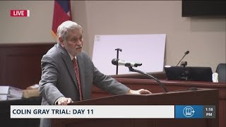 Defense delivers closing arguments in high school shooting case | Colin Gray Trial
