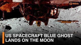 US spacecraft Blue Ghost lands on the Moon & more updates | DD India live