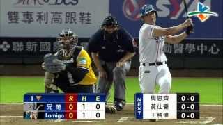 20130613 CPBL 象 V.S 猿 1下 米吉亞連2K化解危機