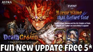 ASTRA: Knights of Veda - New Update Death Crown/Portrait Roguelike Mode