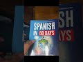 this book is everything spanishin60days learnspanish learnanewlanguage languagelearning