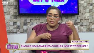 Should non-married couples invest together. #ebruletstalk