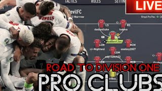 FIFA 22 Pro Clubs Road To Glory LIVE STREAM!! Division 1 Champions!? PS4 Gameplay!!