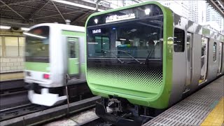 E235系 トウ01編成　東京駅発車