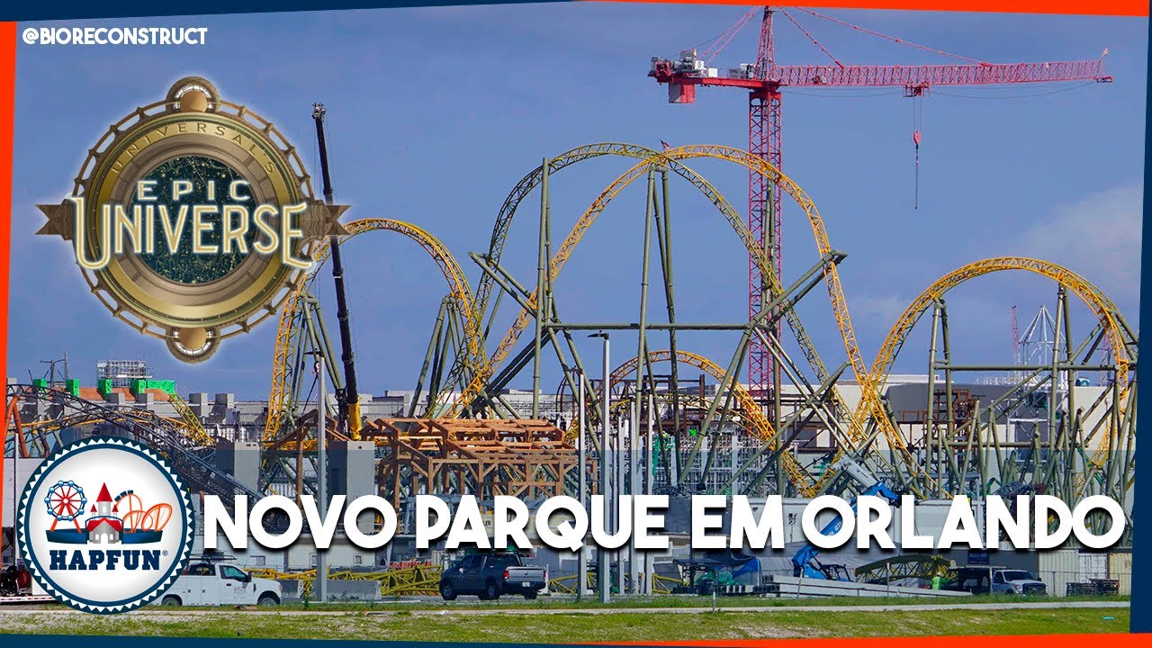 NOVIDADES Do Mais Novo PARQUE Da UNIVERSAL Em ORLANDO, Na FLÓRIDA: Epic ...