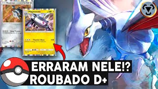 ERRARAM EM MAGNEZONE!? TERROR DO META TÁ INSANO NESSE DECK ft. SKARMORY | POKEMON TCG POCKET