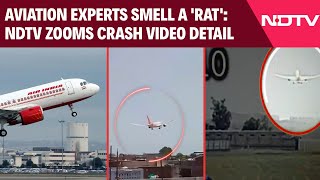 Aviation Experts Smell A 'RAT': NDTV Zooms Crash Video Detail