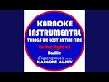 Things We Lost in the Fire (In the Style of Bastille) (Karaoke Instrumental Version)