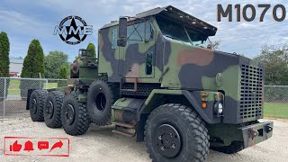 M1070 8x8 Military HET Walk Around