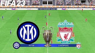 FIFA 23 | Inter Milan vs Liverpool - UEFA Champions League - PS5 Full Match & Gameplay