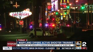 Maryland offers active shooter training in Sykesville