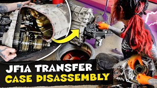 JF1A Toyota Tundra Transfer Case Disassembly // Actuator Removal