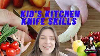 Kitchen Safety: Kid's Kitchen Knife skills | Kid's Cooking Show