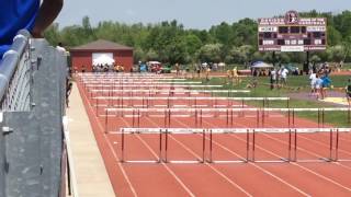 2016.05.25 Track 100h Prelim 2016 SVL Championships - Sarah