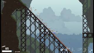 (OLD) Dustforce WR - Downhill SS in 12.683 by Fishy