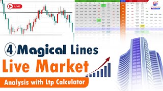 🔴15.01.25 LIVE MARKET ANALYSIS  WITH LTP CALCULATOR | NIFTY  | BANK NIFT | #ltpcalculator #trading