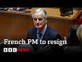 Michel Barnier to resign as French prime minister after government collapse | BBC News