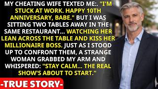 My Wife Kissed Her Boss On Our 10th Anniversary. A Stranger Grabbed My Arm And Said Stay Calm