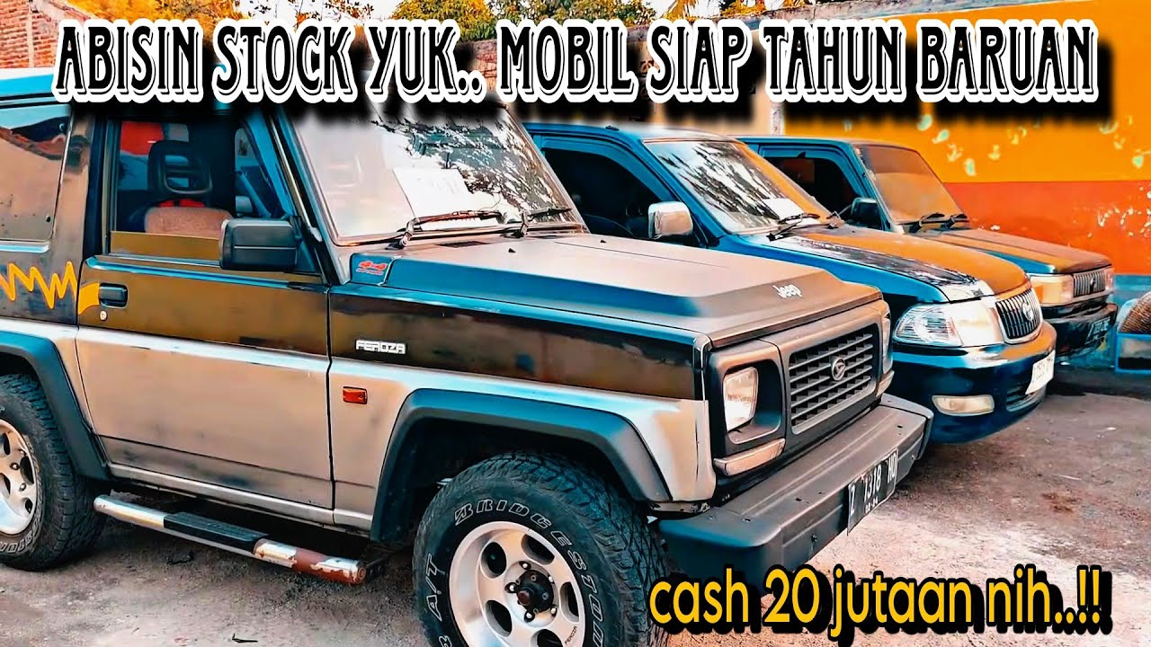 Banyak Pilihan Stock Mobil Bekas Murah Siap Jalan Tahun Baruan, Harga ...