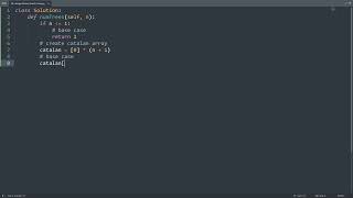 Leetcode 96. Unique Binary Search Trees in Python | Python Leetcode | Python Coding Tutorial | ASMR