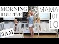 MY MORNING ROUTINE with 10 CHILDREN - ( PART 1/3 )