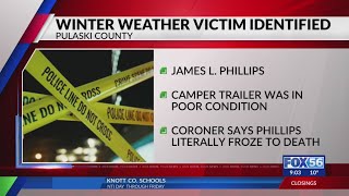 Coroner identifies Somerset storm victim who 'froze to death'