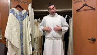 What are priest vestments and are there really prayers attached to each one?