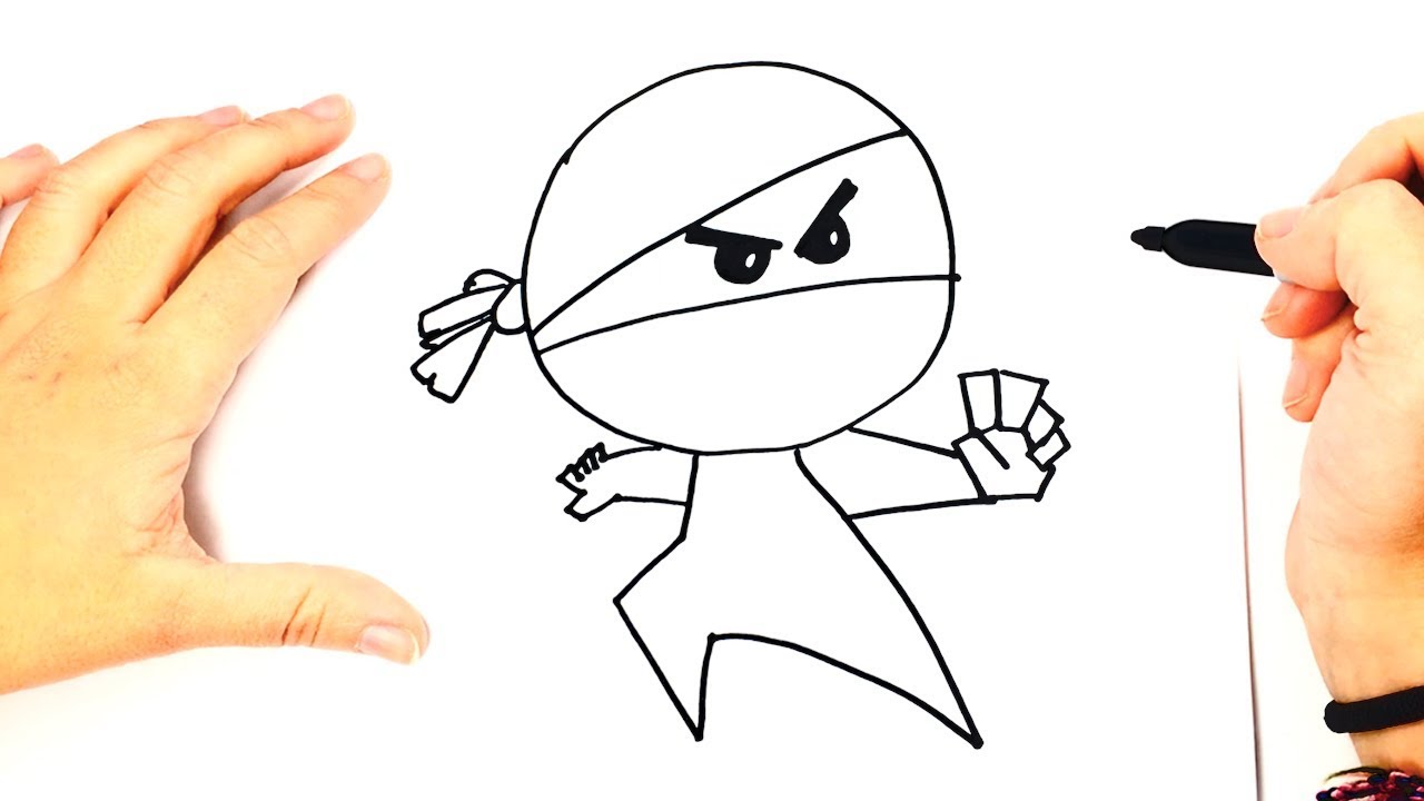 Simple Ninja Drawing