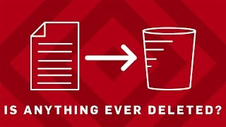 Are Files Ever REALLY Deleted? | Earth Science