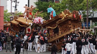 平成31年 柏田/森河内新地 パフォーマンス 布施地車パレード