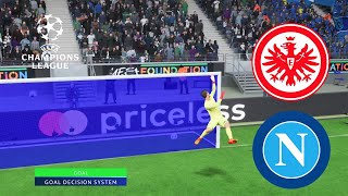 Round of 16 - Eintracht Frankfurt Vs Napoli | UEFA Champions League 2022/23 | FIFA 23 Gameplay
