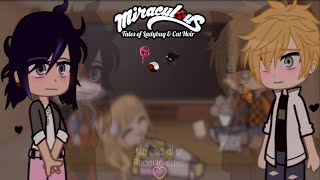 Miraculous ladybug end of s1 react to the furture |Gacha Club| SuperGurlyPlayz|