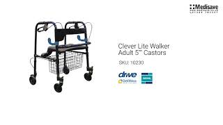 Clever Lite Walker Adult 5 Castors 10230