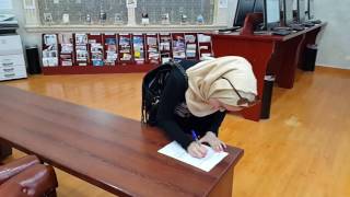 Nora Khalaf at the Library of the Canadian University Dubai (CUD) 18.05.2016