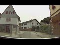 ortsdurchfahrt im badischen odenwald hd oberflockenbach west rein ost raus