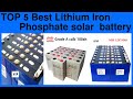 5 Best Lithium Iron Phosphate battery Review