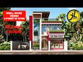 SMALL HOUSE DESIGN | TWO STOREY WITH STORE | By: junliray creations