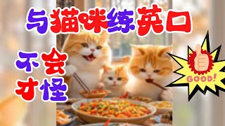 看猫咪视频说英文 | 文字版在说明栏 | 英语口语 | 英语学习 | Learn English | English listening \u0026 speaking