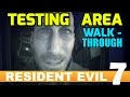 RESIDENT EVIL 7 Gameplay Walkthrough Part 6 - Testing Area [Written Commentary]