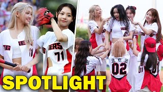 UNIS' Gehlee and Seowon took the spotlight at the Kia Tigers Summer Fest