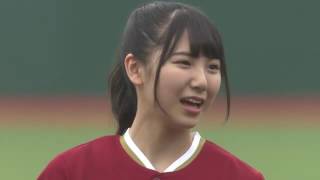 SKE48・菅原茉耶さん始球式_20160702