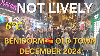 BENIDORM 🇪🇸 CHRISTMAS WALK - OLD TOWN 🎄DECEMBER 2024 | 4K-HDR Winter Walking Tour #uk #costablanca