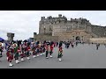 The Royal Regiment of Scotland Band play Edinburgh Castle Esplanade [4K/UHD]