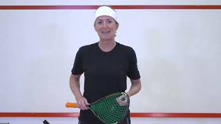 Beginner Level 2 Introduction to playing squash - racket sport learning skills