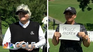 Laura Davies and caddie Tanya Paterson play Caddie Knows Best | Golf Channel
