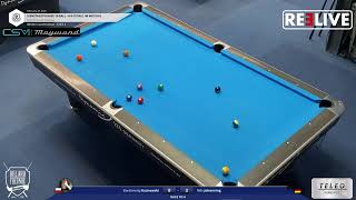 Bartlomiej Kaznowski vs Nils Johanning Tisch[4] 10-Ball Billardfreunde Bremen 25.2.25