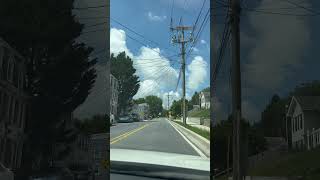 Driving in Westminster, Maryland 🚙 | Rural town outside Baltimore 🌳